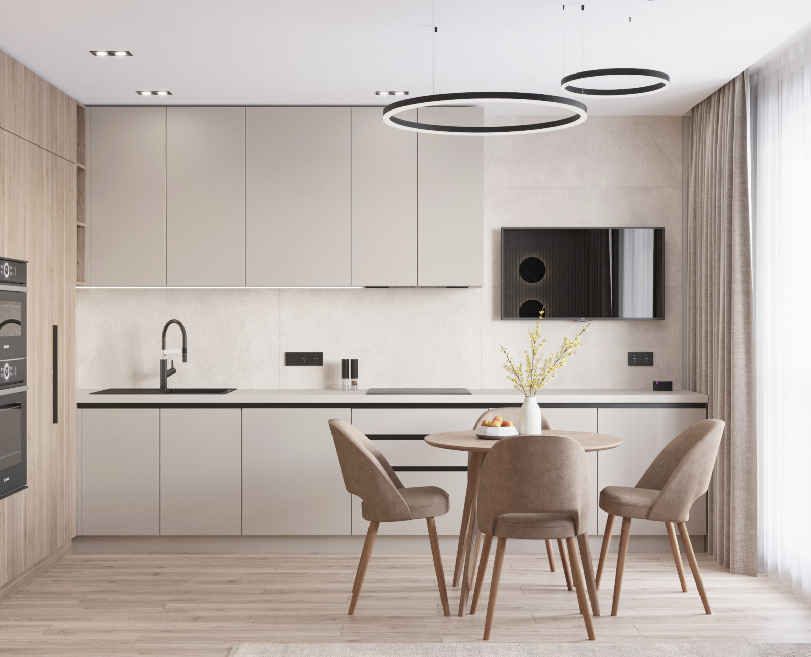 Трехкомнатная квартира, Kopeysk