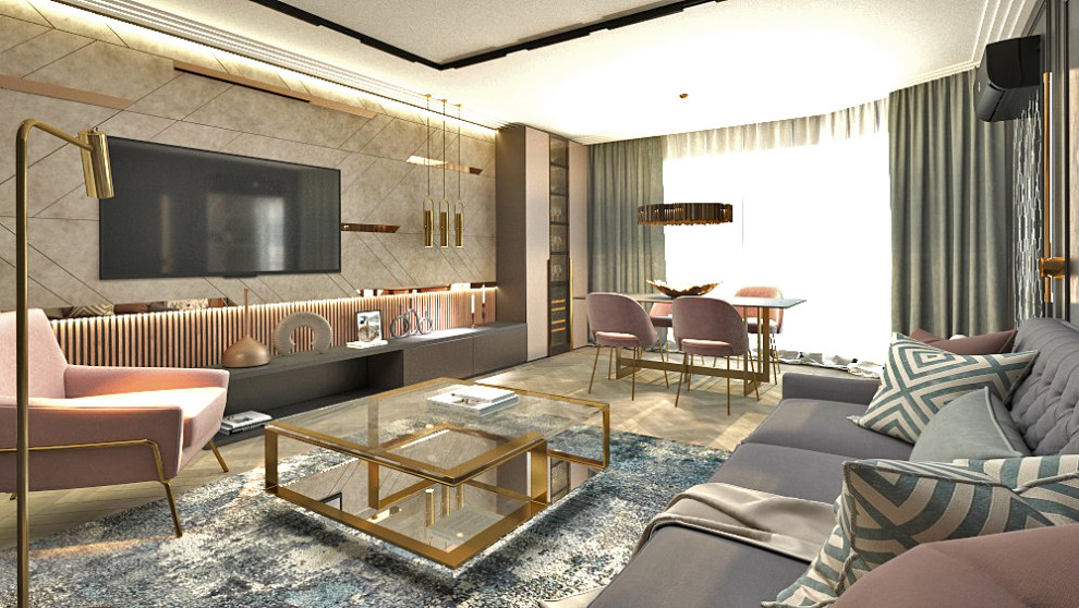 Проект: квартира 60 м2 на Королева, г. Санкт-Петербург