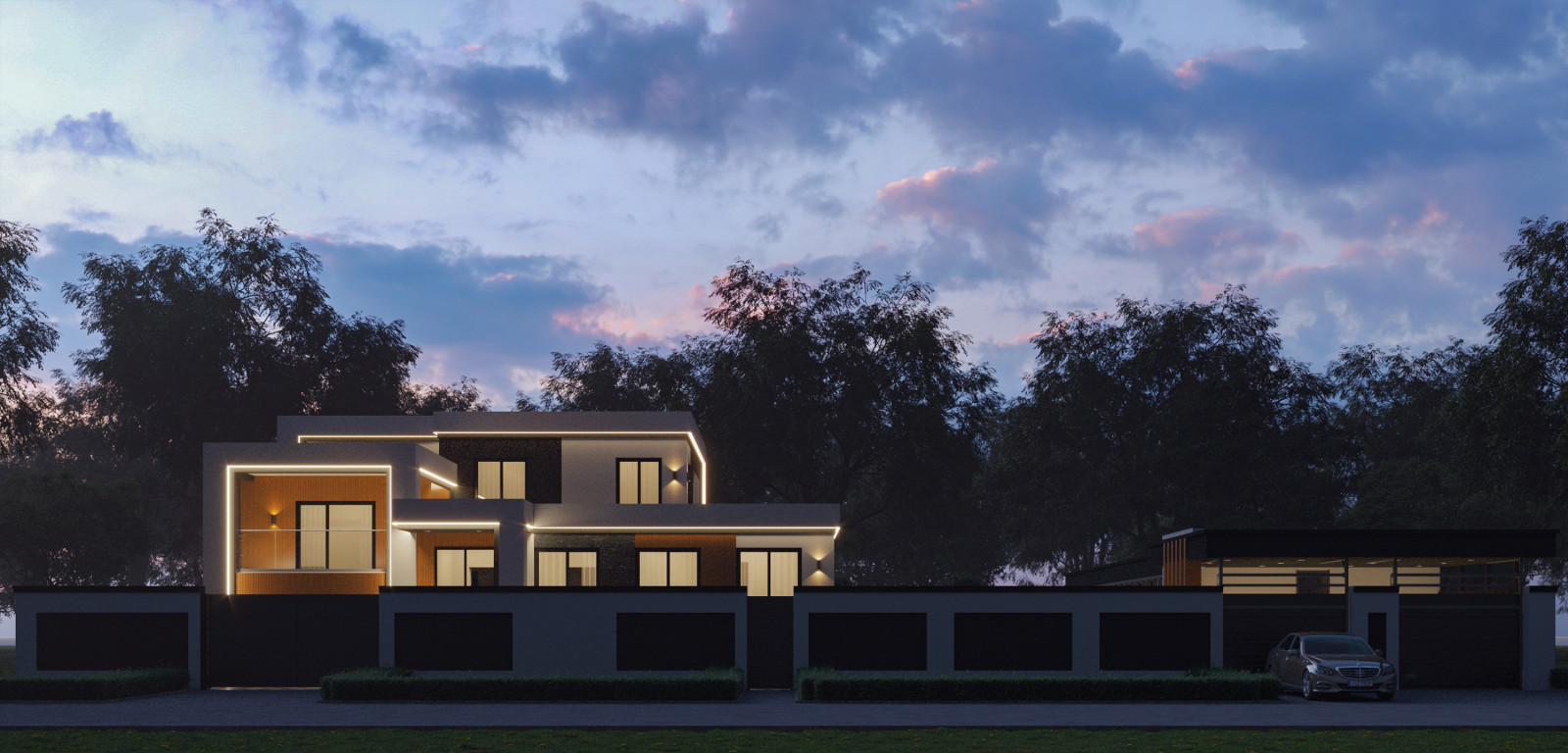 Жилой дом реконструкция