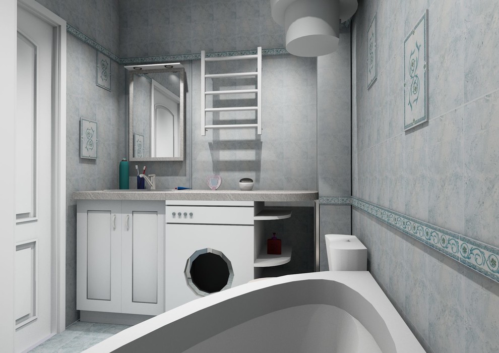 Проект квартиры с нестандартной планировкой 60кв.м