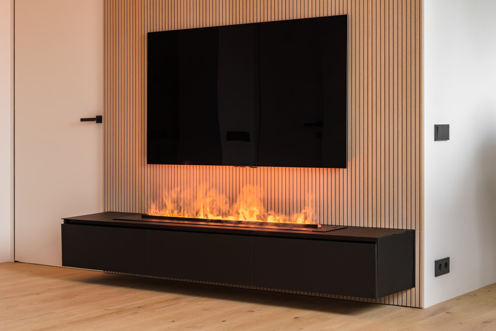 Идеальная квартира с камином