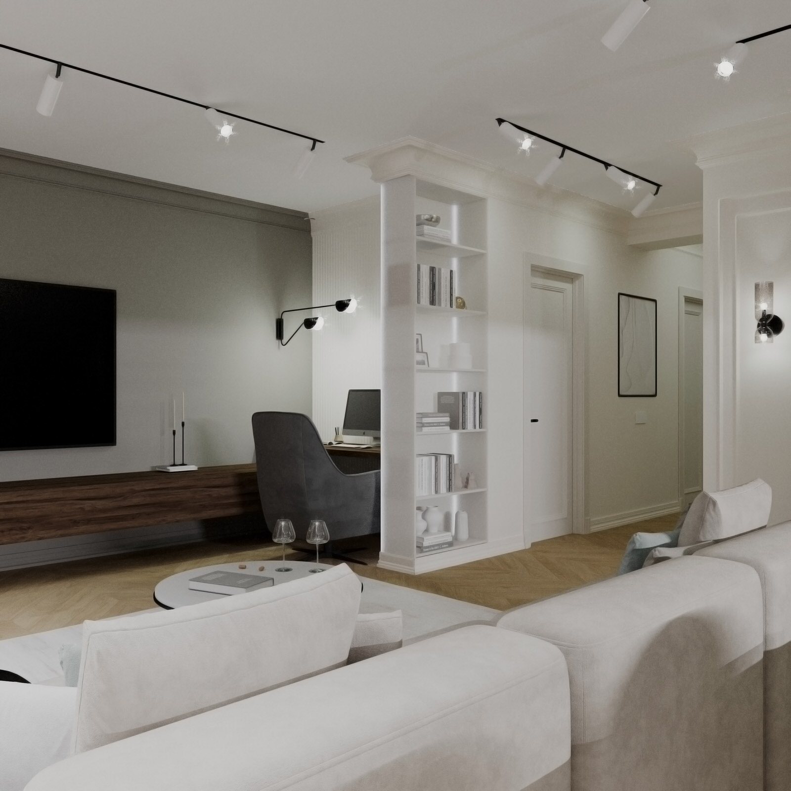 Обложка проекта: Красноярск, ЖК Сити-квартал Александровский