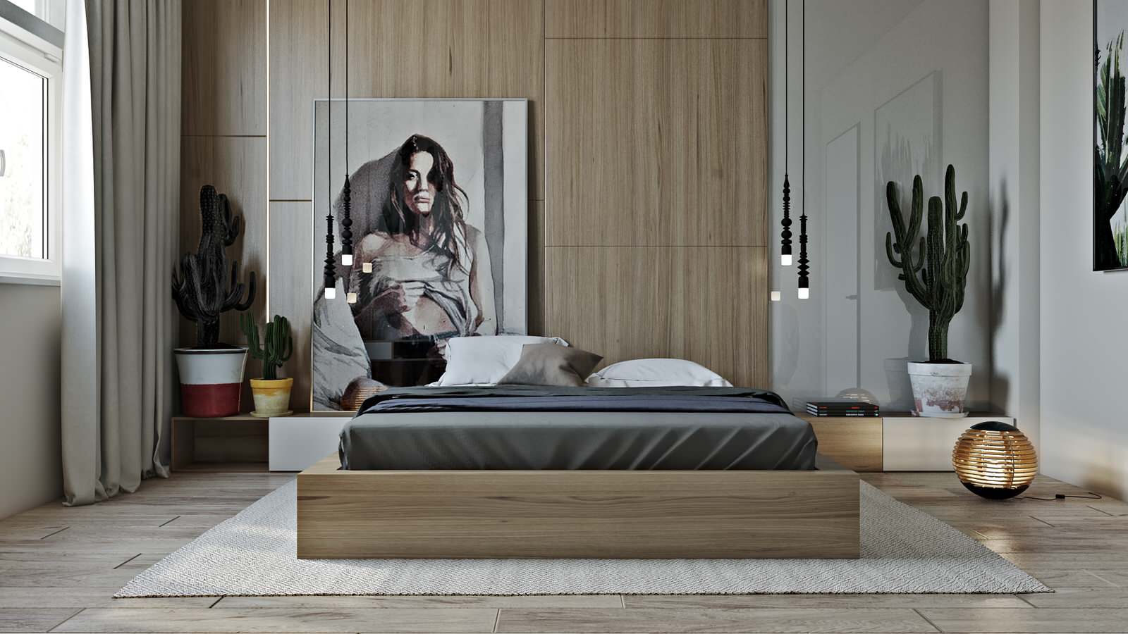 Обложка проекта: Спальни в современном стиле