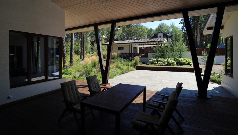 Лес и огород