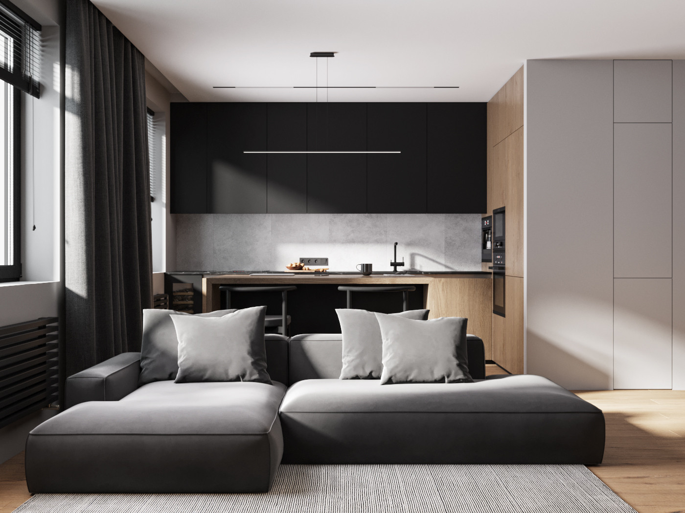 Дизайн-проект ЖК КутузовGRAD