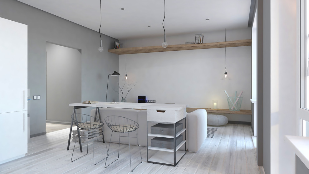 Квартира для молодой семьи в скандинавском стиле