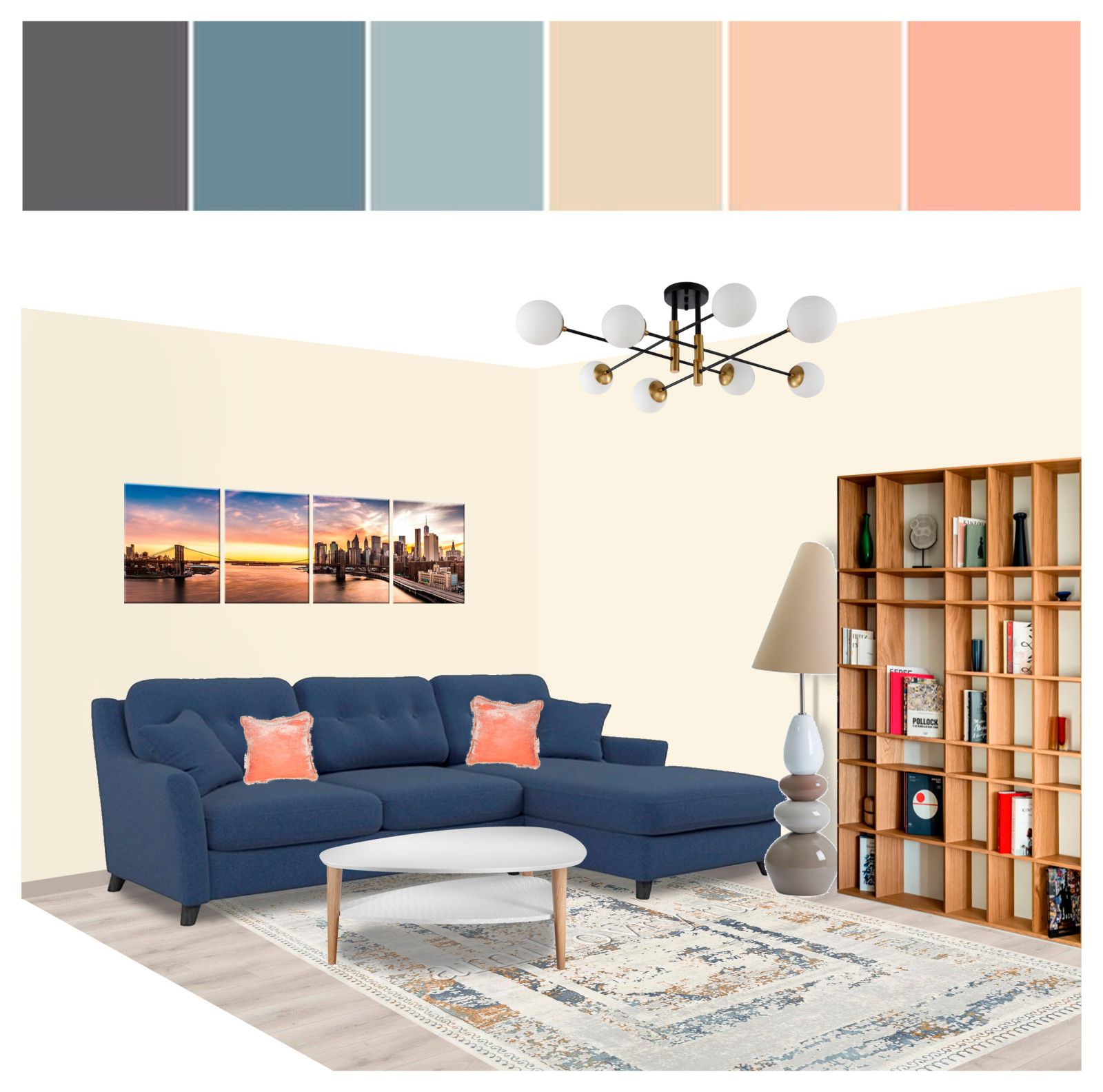 Хоумстейджинг в ЖК Солнечный город. Санкт-Петербург