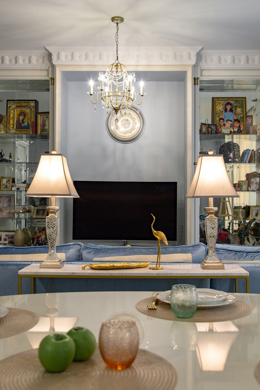 Обложка проекта: Гостиная ЖК Королевский Парк