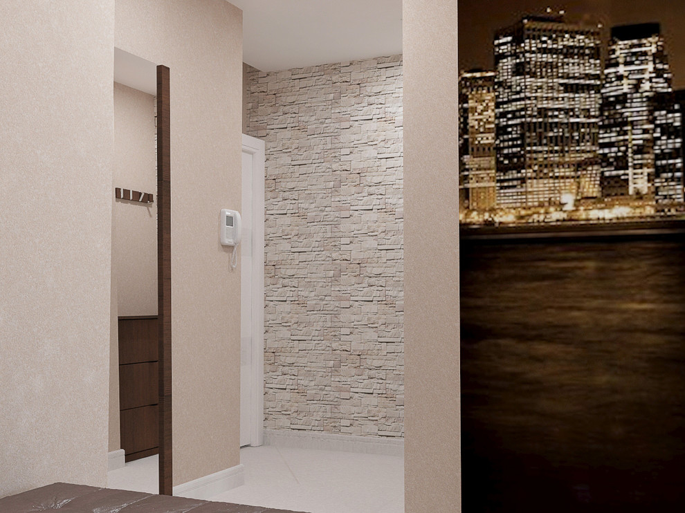 С видом на вечерний город