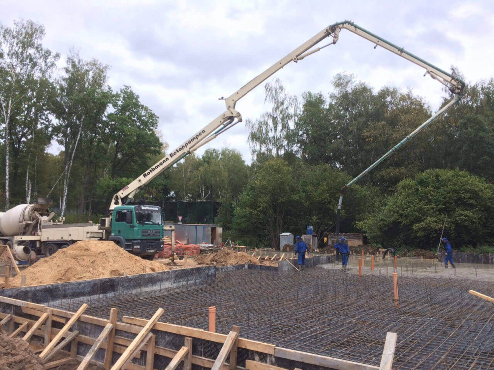 Строительство резиденции в Антоновке