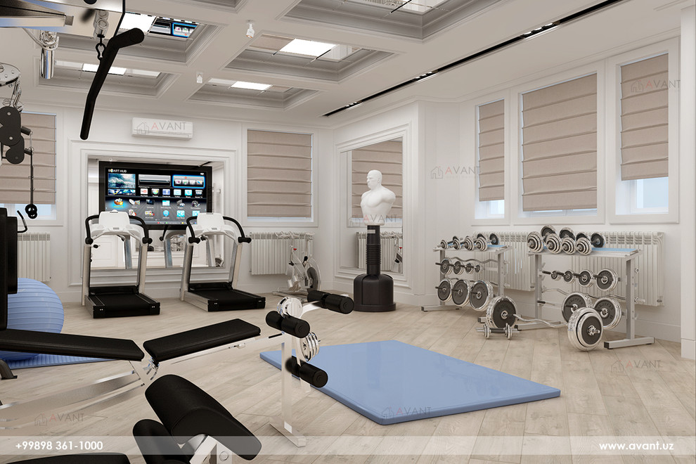 Обложка проекта: Тренажерный зал