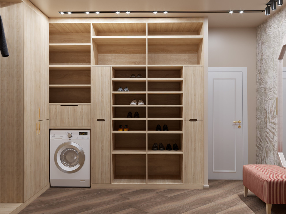 Гардеробная в таунхаусе