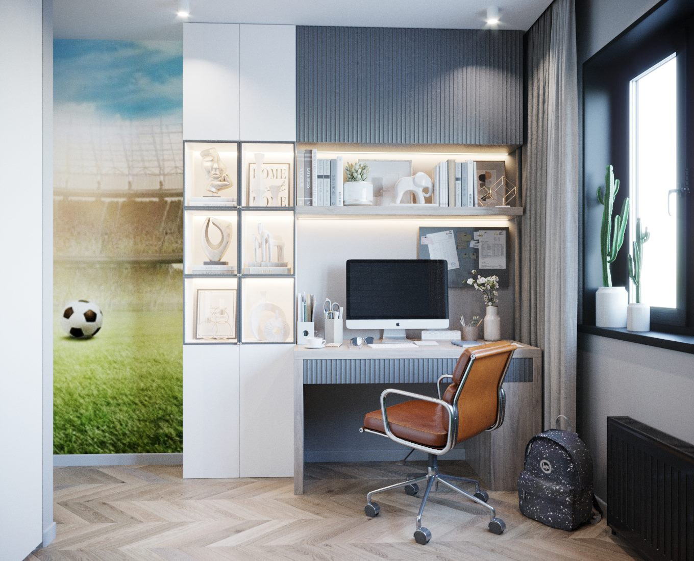 Дизайн-проект квартиры в ЖК Лаванда в Симферополе