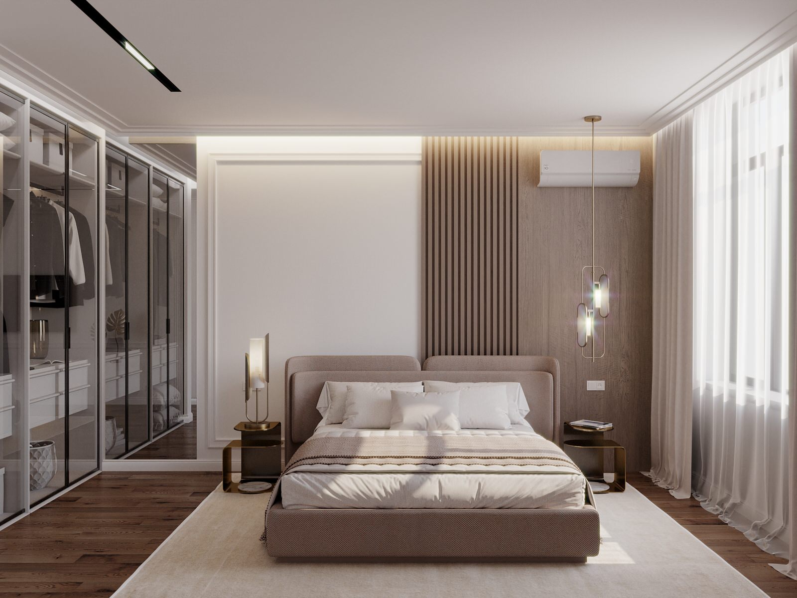 Современный интерьер с характером в жк "Royal park"