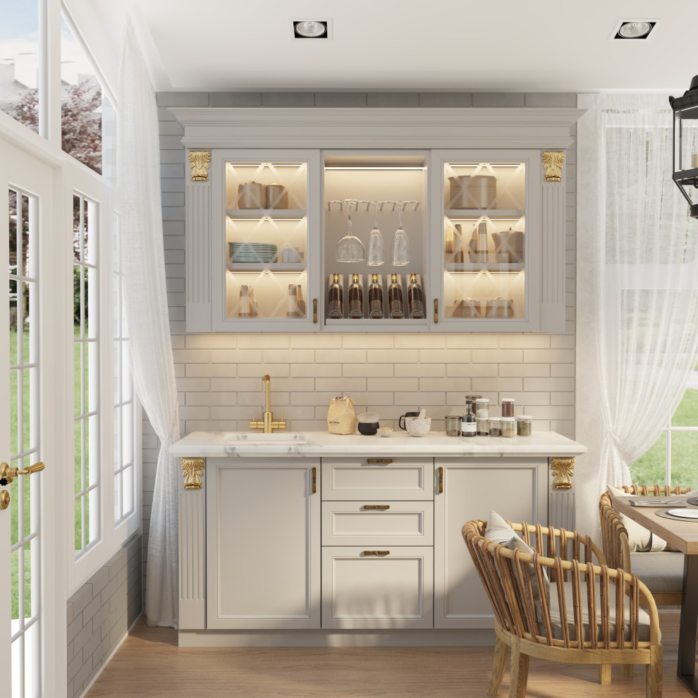 Кухня на веранде