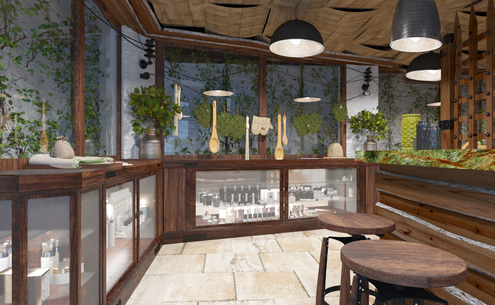 Банный комплекс - входная группа