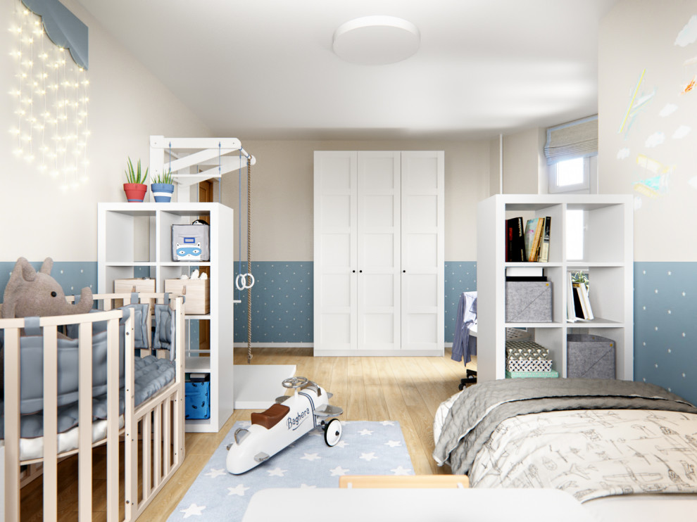 Комната для двух братьев 10 лет и 4 года