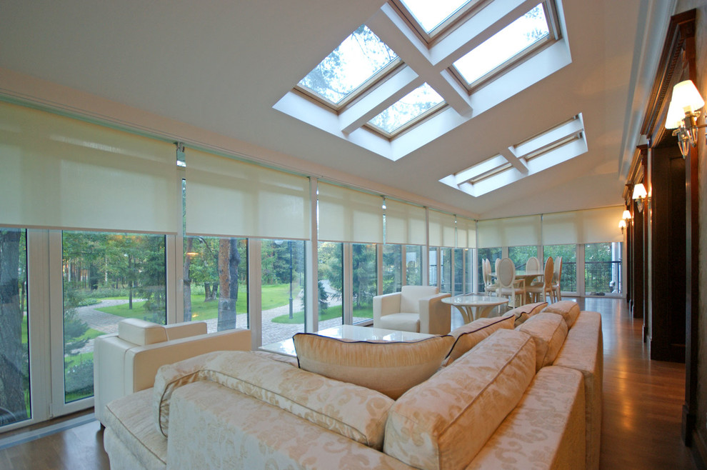 Дизайн интерьера террасы загородного дома