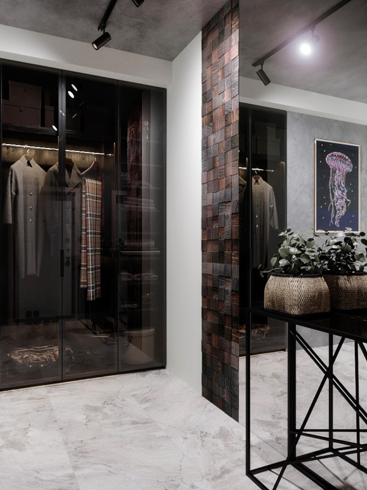 Дизайн-проект двухуровневой квартиры. 111,37 кв.м