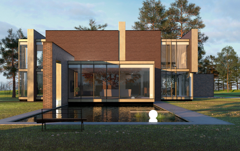 Обложка проекта: Загородный дом 500м2