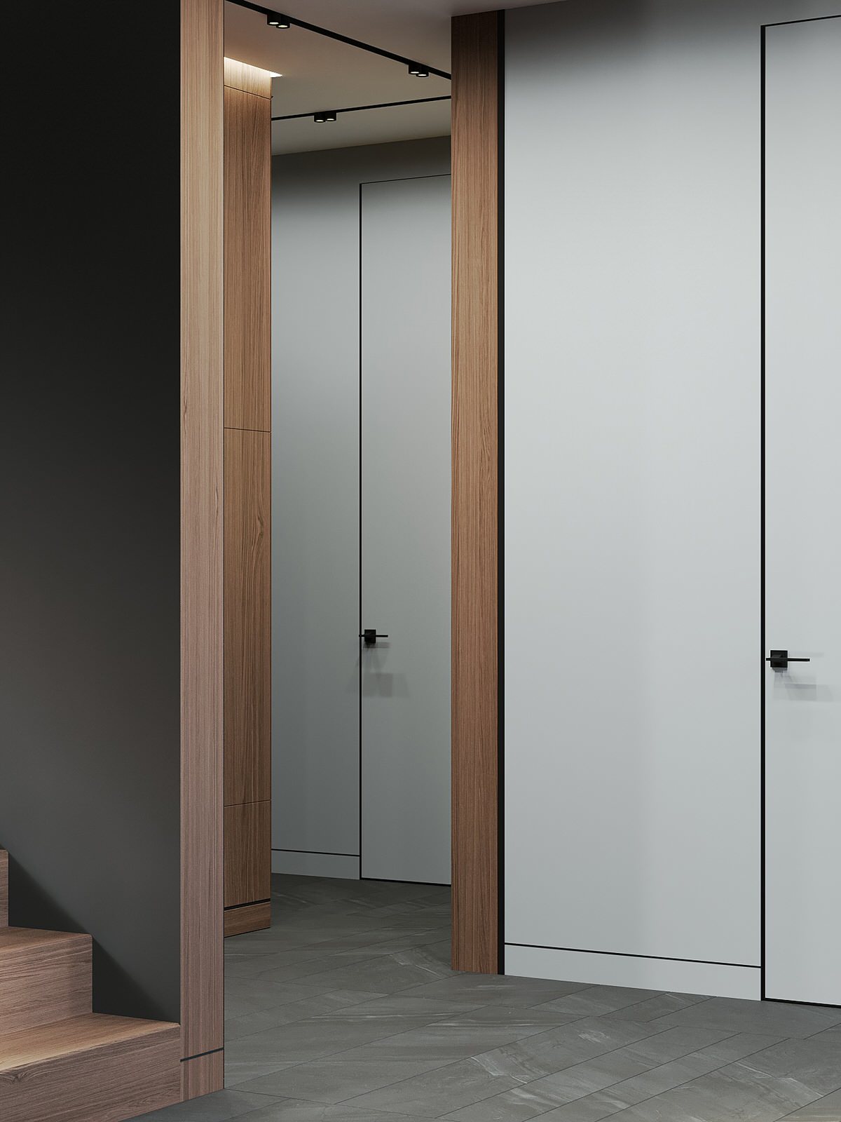 Дизайн интерьера загородного дома д. Никульское