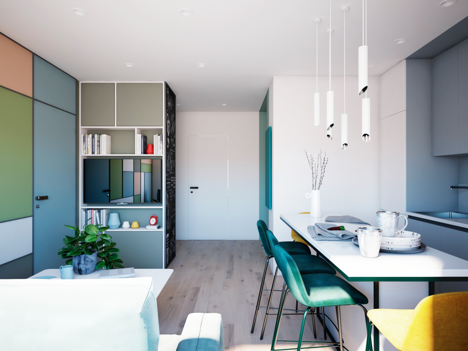 Art interior в ЖК Новая Боровая г. Минск