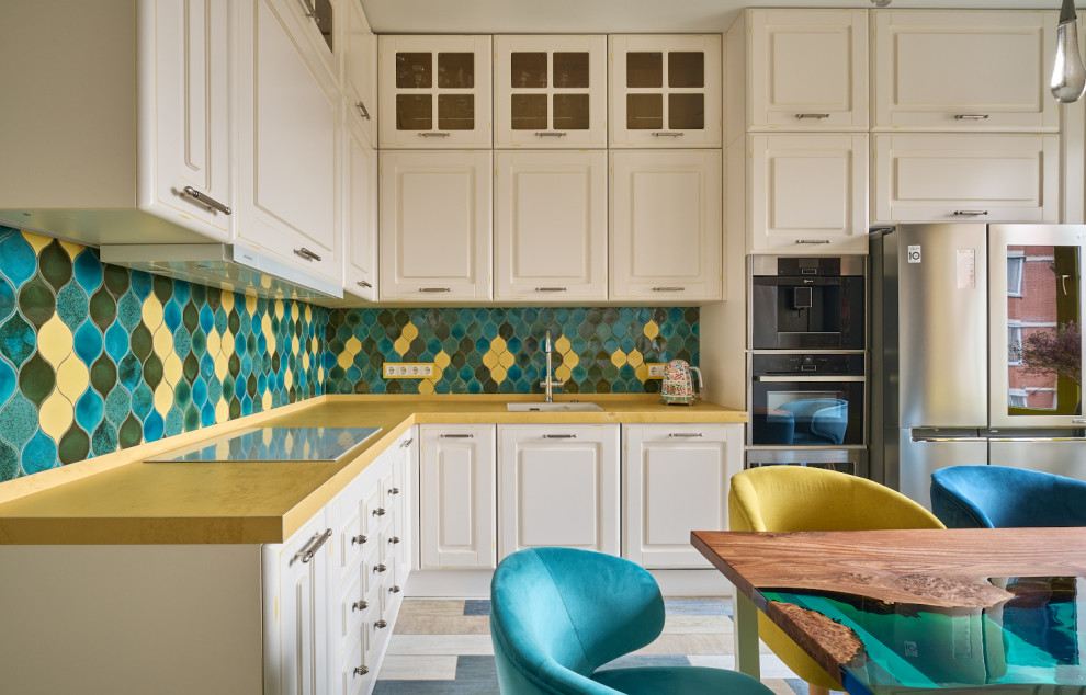 Белая кухня