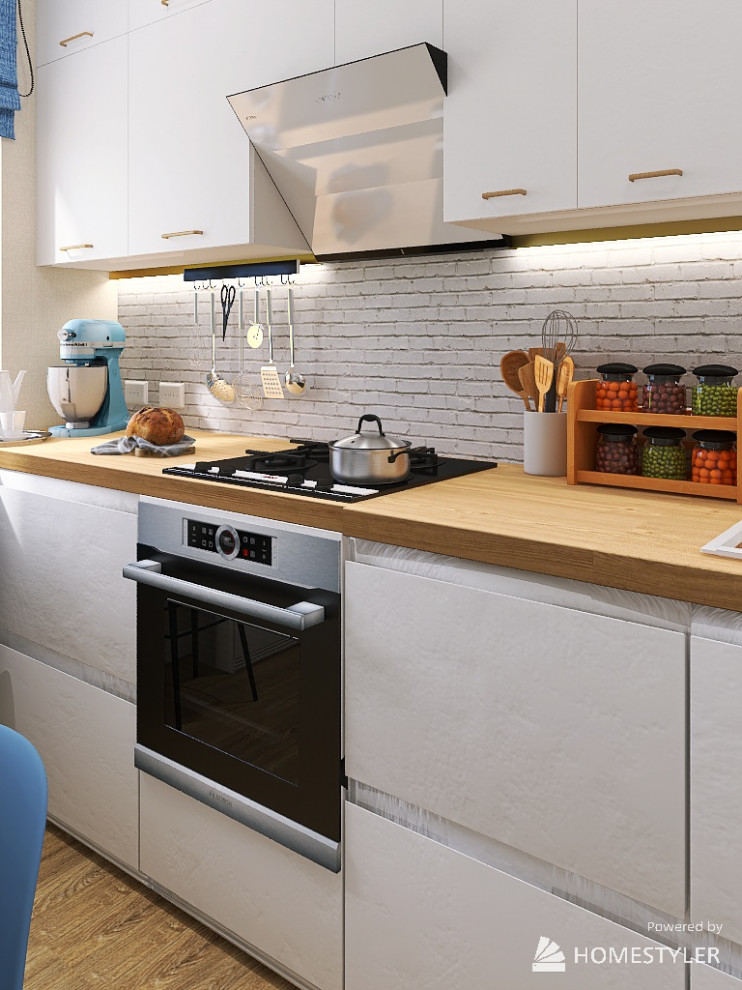 Санузел и кухня с Сталинке