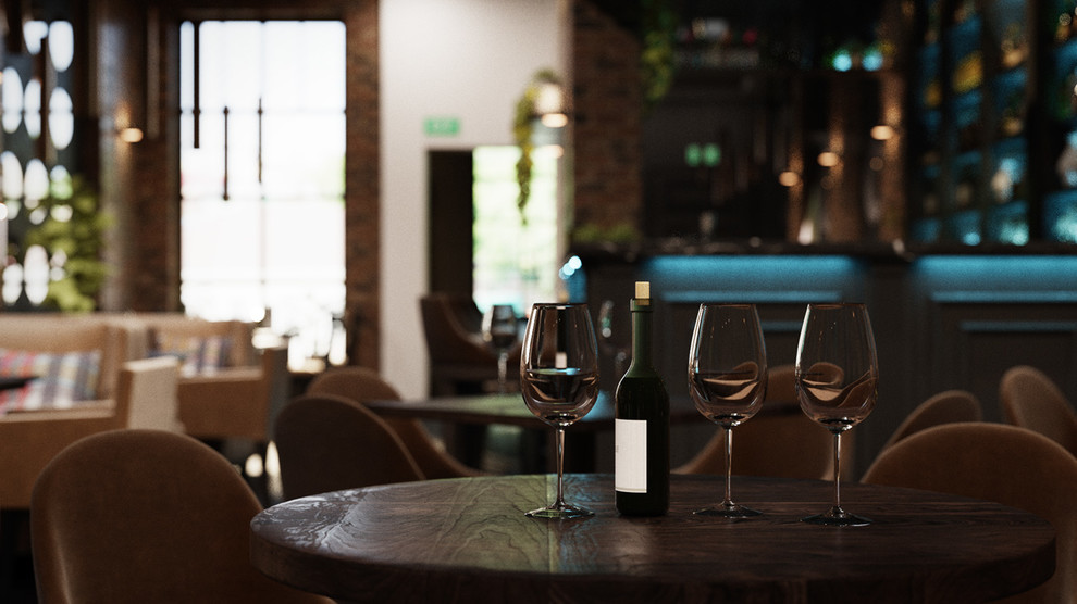 Дизайн-проект рестобара «Brighton»