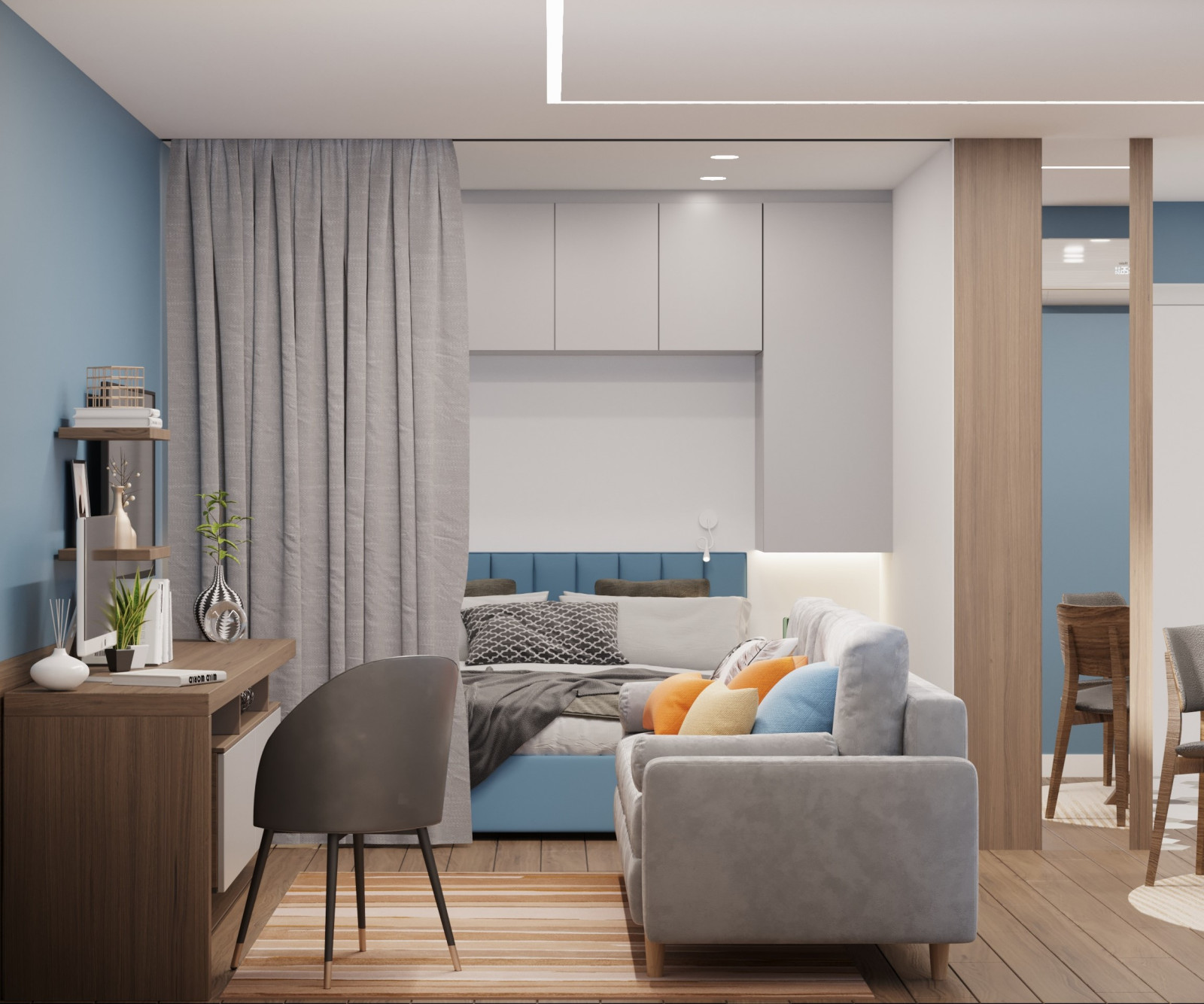 Квартира-студия на Ньютона