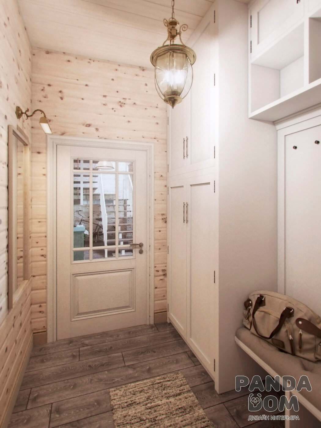 Деревянный дом в стиле кантри