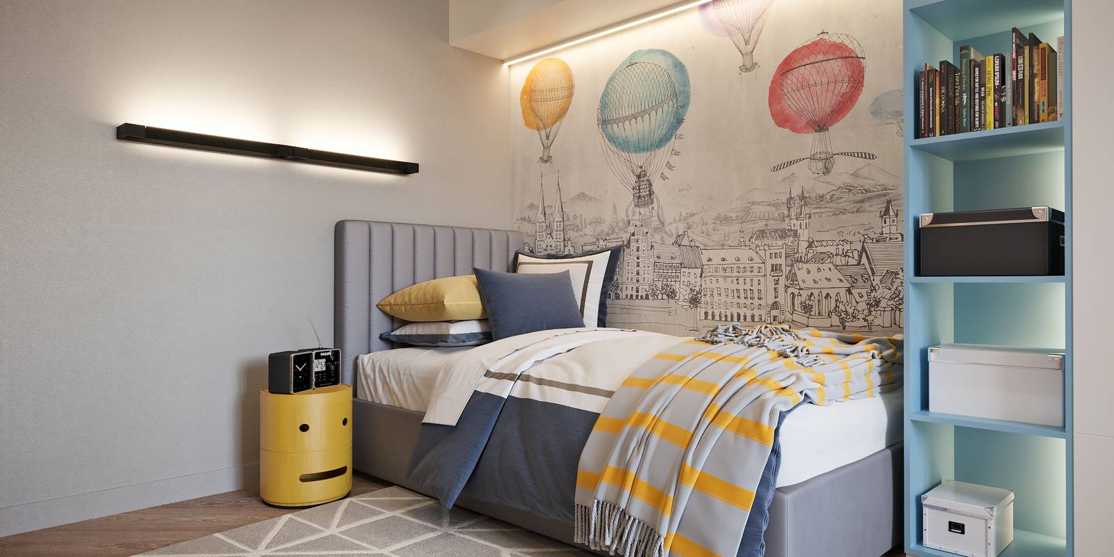 Дизайн современной семейной квартиры