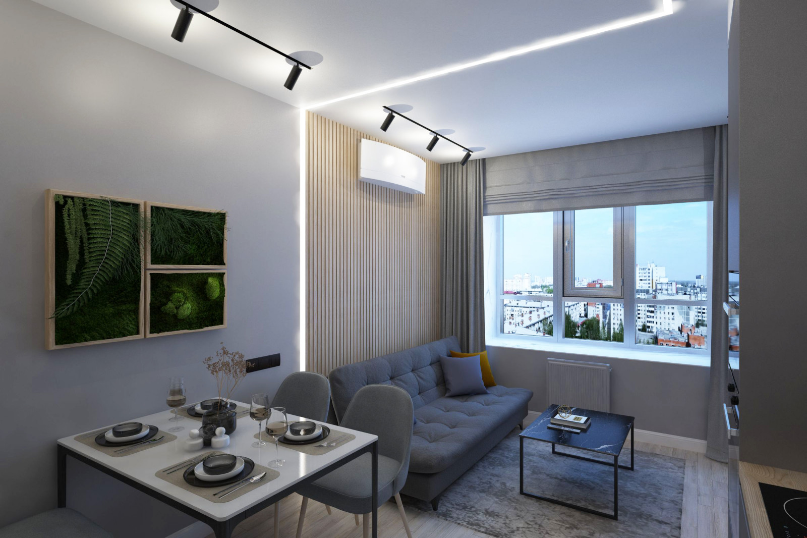 Брутальная квартира для студента, г.Самара