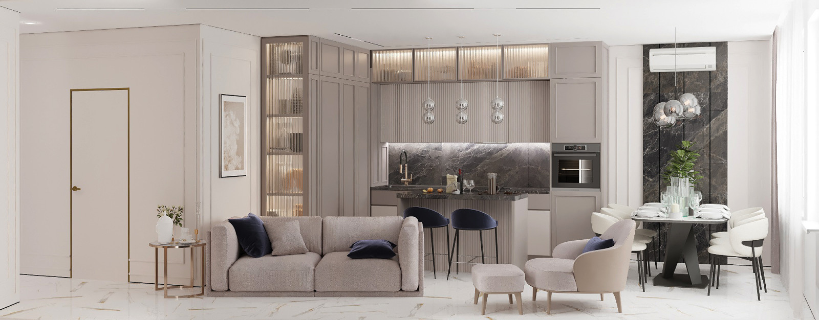 ЖК Gramercy Park 3х комнатная квартира