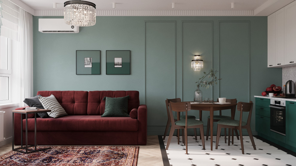 Дизайн проект квартиры 65м ЖК Зенит