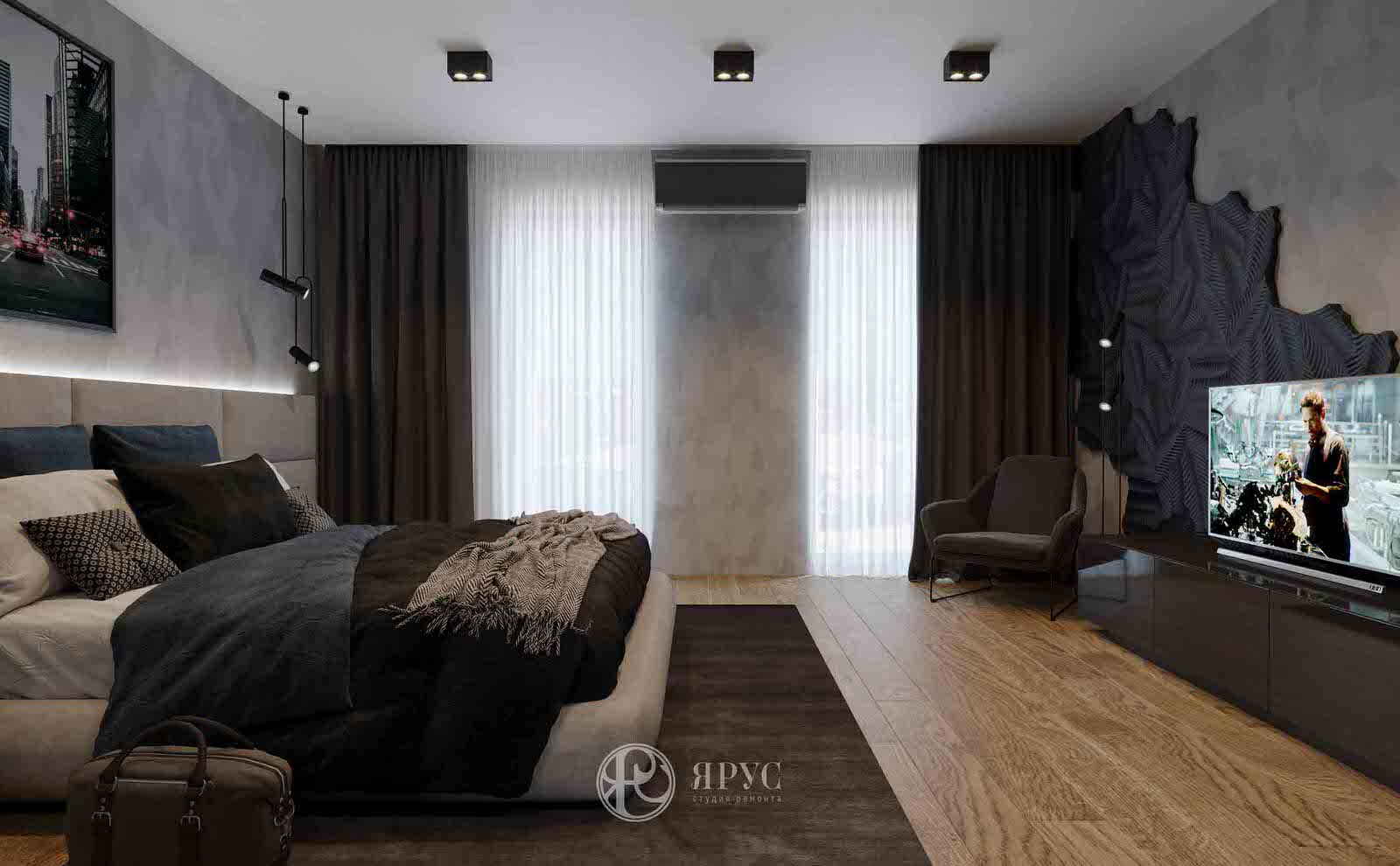 Дизайн-проект четырёхкомнатной квартиры