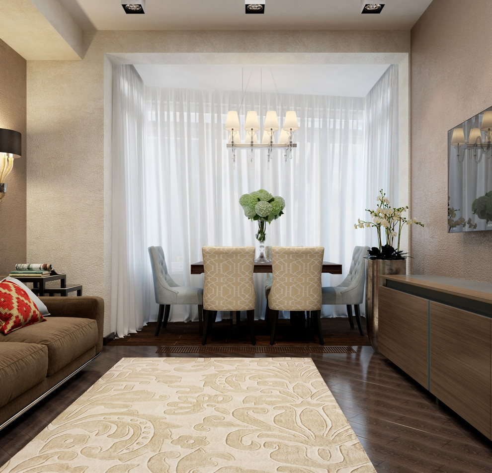 Дизайн-проект квартиры ЖК "Долина Сетунь", 63 кв.м