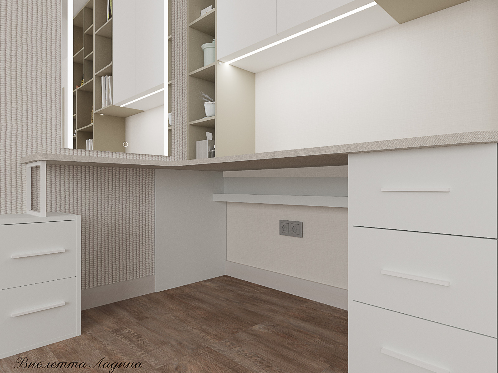 Детская комната для двух девочек.