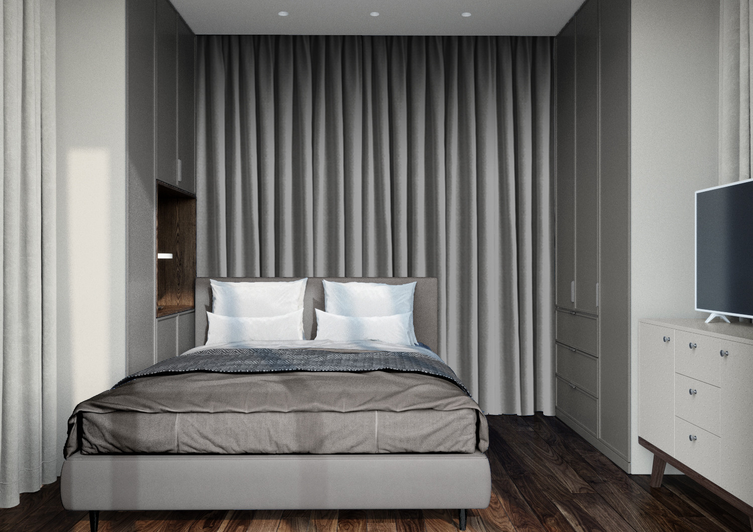 Свежая классика в светлых тонах