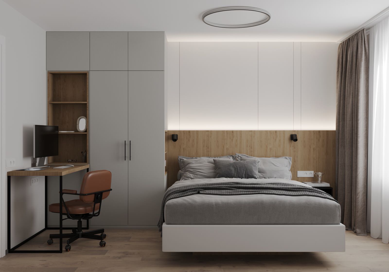 Небольшая двушка в панельке, 56 кв.м