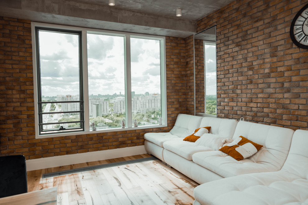 РЕМОНТ ДВУХКОМНАТНОЙ КВАРТИРЫ 54 КВ.М В СТИЛЕ ЛОФТ