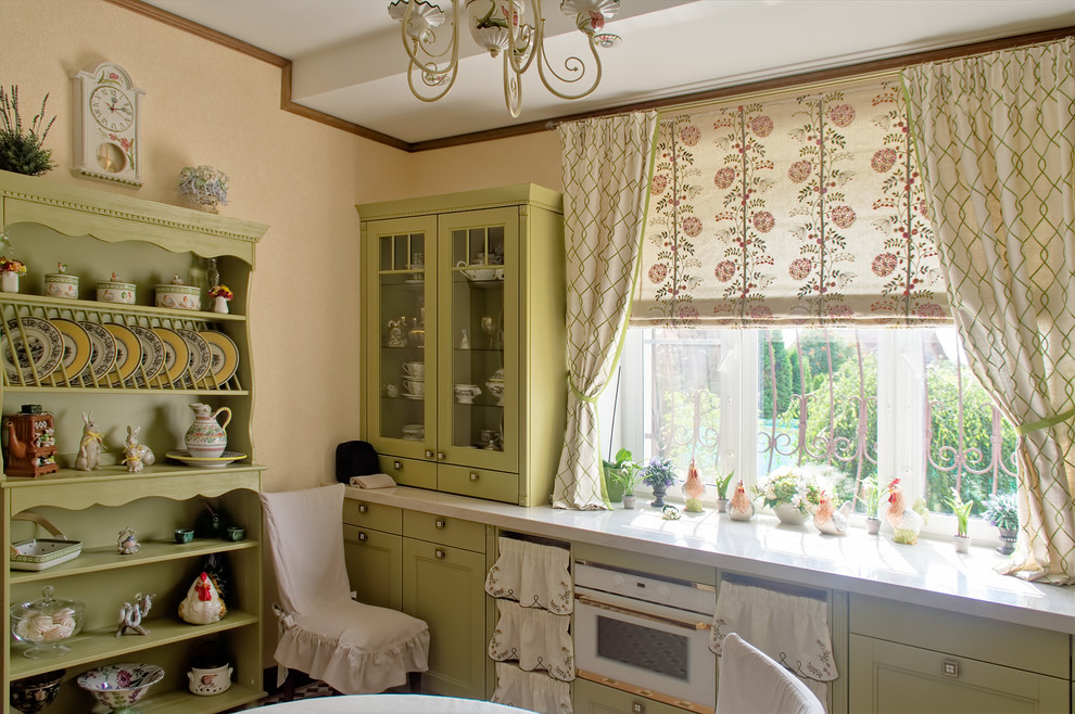 Кухня в загородном доме