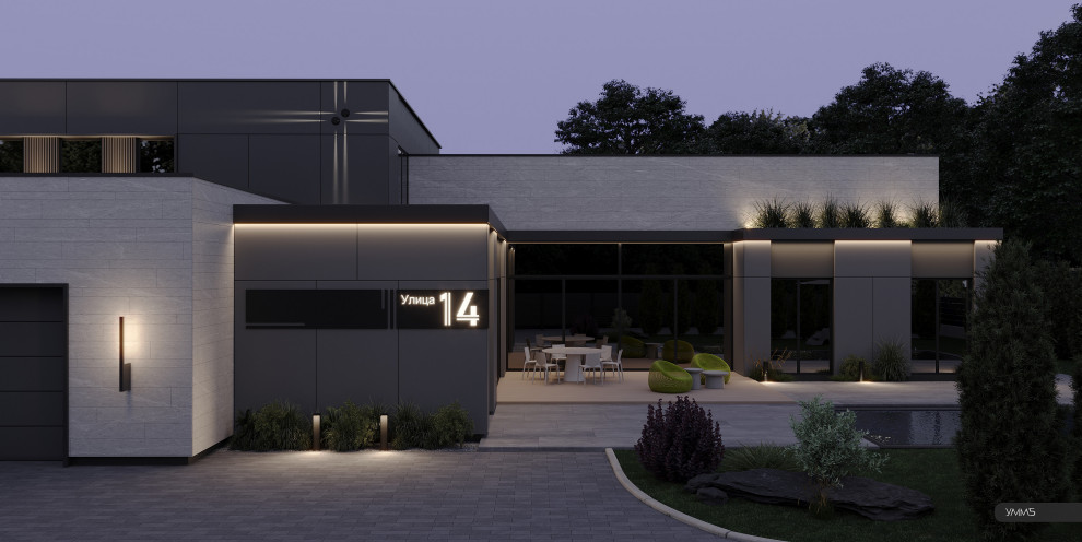 Комплексный проект дома 298 м2, Калининградская область