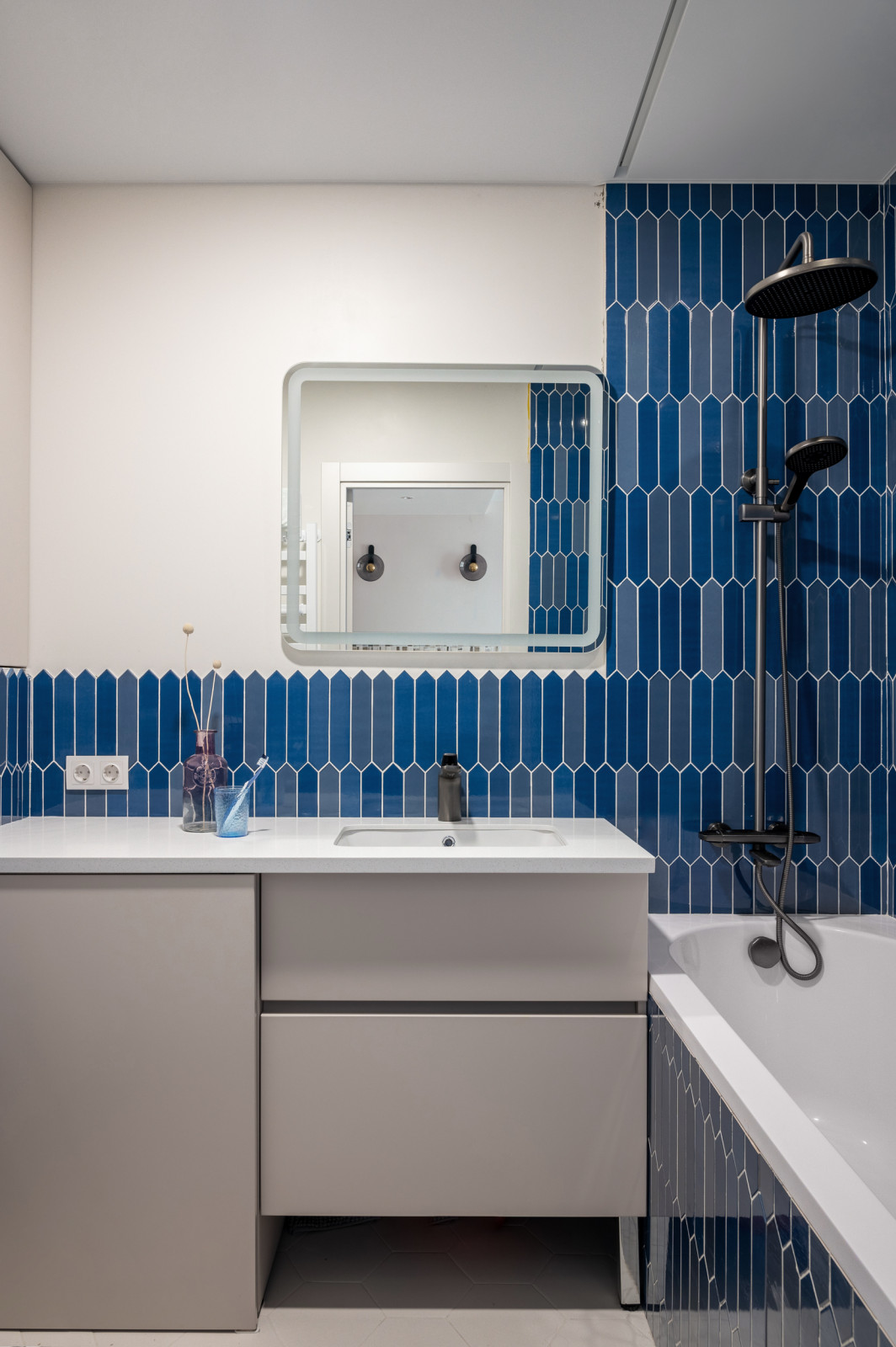 оттенки синего