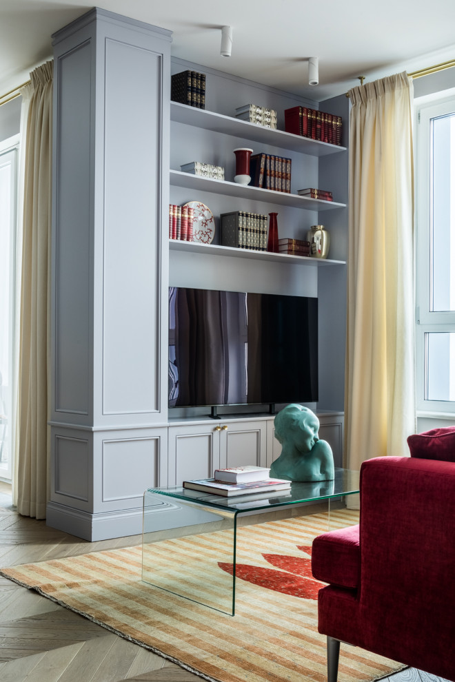 Интерьер квартиры 116 кв.м. в ЖК Утёсов