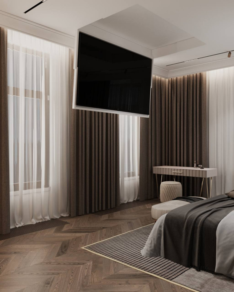 Дизайн-проект мастер-спальни