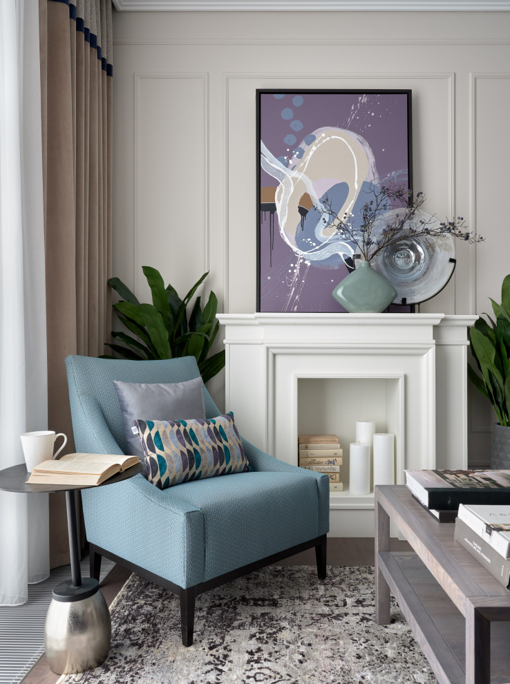 Евротрёшка в стиле неоклассика 77 м2