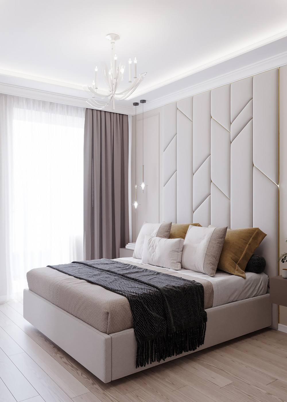 Ждановская 45. Мастер-спальня