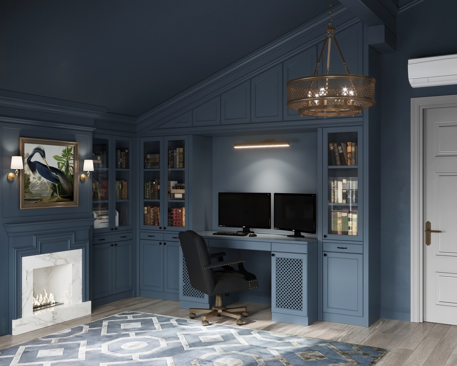 Дом 200 кв. м. 2й этаж, в Американском стиле - Дмитровское шоссе