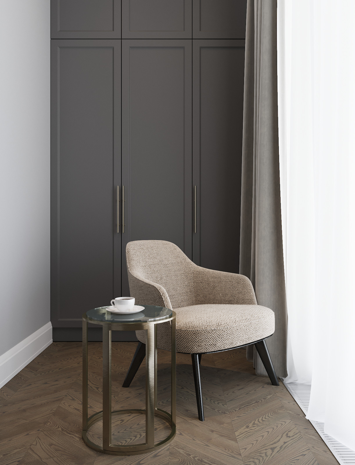 ПРОЕКТ КВАРТИРЫ В ЖК "ГАЙД ПАРК"